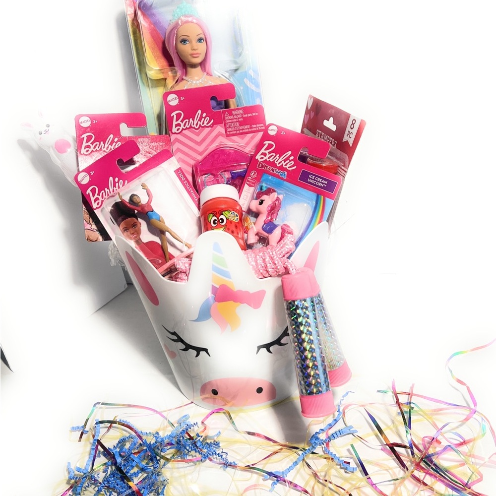 Girls Prefilled Mermaid Barbie Easter Basket with Accessories and More